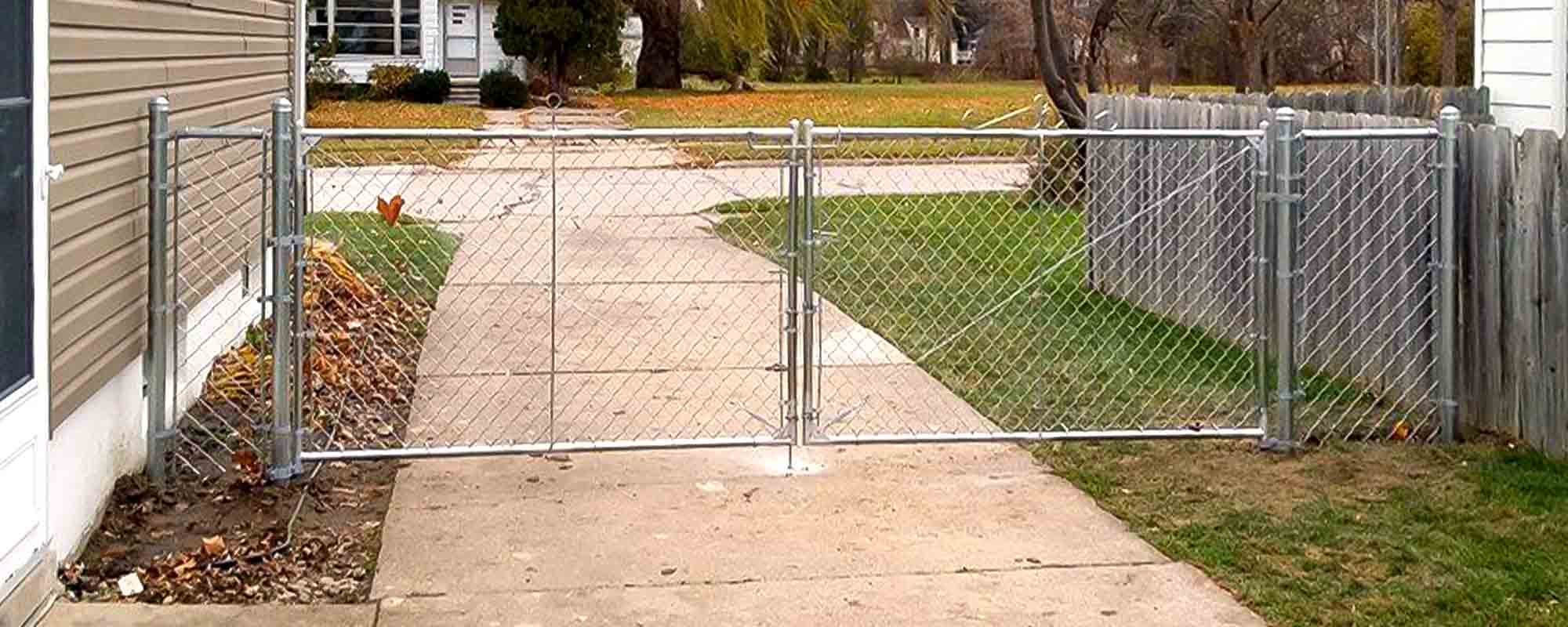 Chain Link fence installed